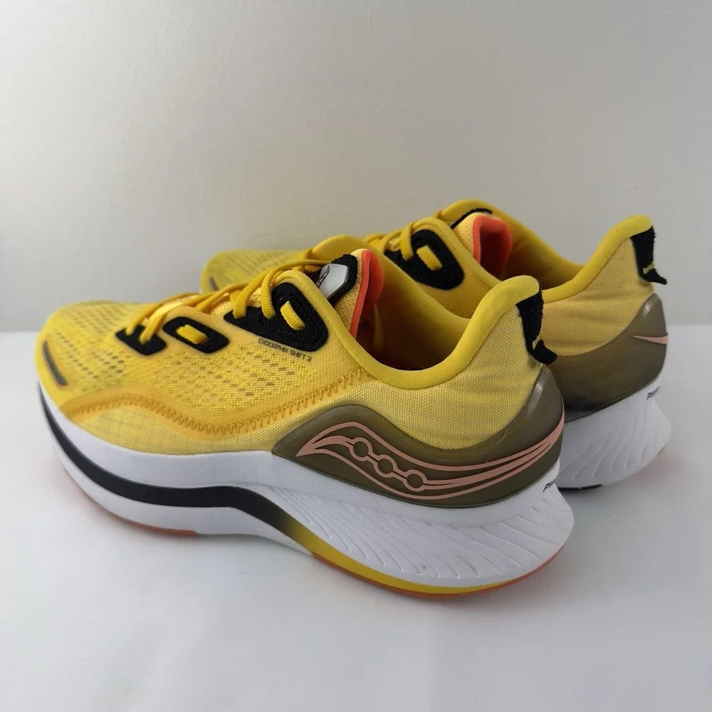 Saucony Women's Axon 2 Running Shoes‎ Yellow Black Size 9.5